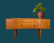 Mid Century Modern Small Sideboard, Drinks Cabinet, Media Unit, Scandinavian Style, Living Room Furniture, Mid Century Modern, Retro, 1960's Decor