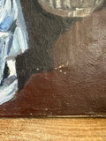 Vintage Still Life Painting, Signed Original Canvas Artwork