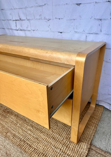 Vintage IKEA Anes Birch, Two Drawer Chest Of Drawers, Designed By Elen Johansson, Hall Console, Bedroom Furniture, Media Unit, Living Room Decor, Modern Scandi, Danish Inspired