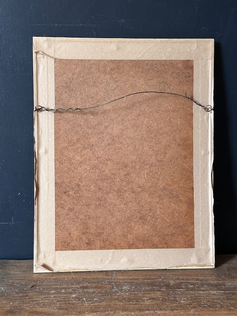 Framed Original Art, Mixed Media, Abstract Art, Original Signed Art Work, By Anna Brown In The Style Of Edna Hibe, Gallery Wall Decor, Modern Art