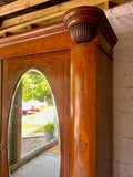 Antique Large Wardrobe With Mirrors, Armoire, Wooden Wardrobe, Vintage Bedroom Furniture, Bedroom Storage, English Antiques, English Country Home Decor