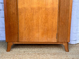 Small Mid Century Lebus Gentleman's Wardrobe, Bedroom Furniture, Children's Wardrobe, Mid Century Modern, Small Coat Closet, Hall Storage Cupboard, Retro, Scandi  Decor