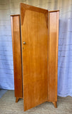 Small Mid Century Lebus Gentleman's Wardrobe, Bedroom Furniture, Children's Wardrobe, Mid Century Modern, Small Coat Closet, Hall Storage Cupboard, Retro, Scandi  Decor