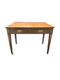 Antique Regency Style Mahogany Writing Table, Desk, Hall Console, Drop Leaf, Extendable Library Table, Sofa Console Table, Study, Living Room Furniture, Occasional Table, English Country Home Style Decor