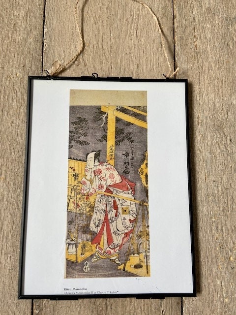 Vintage Japanese Woman Print, Japandi Wall Art, Geisha, Oriental Art, Illustrations, Sustainable Art, Framed Wall Art, Japanese Home Decor