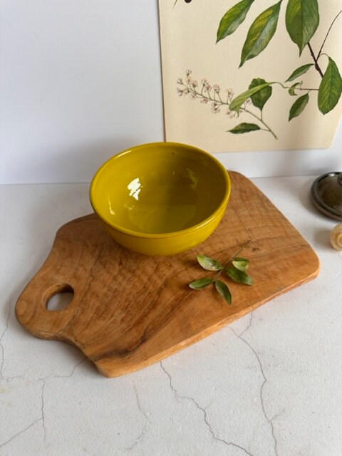Vintage Wooden Chopping Board,  Ceramic Bowl, Party Platter, Nibbles, Snack Bowl, Wooden Grazing Tray, Cheese Board Rustic Tableware